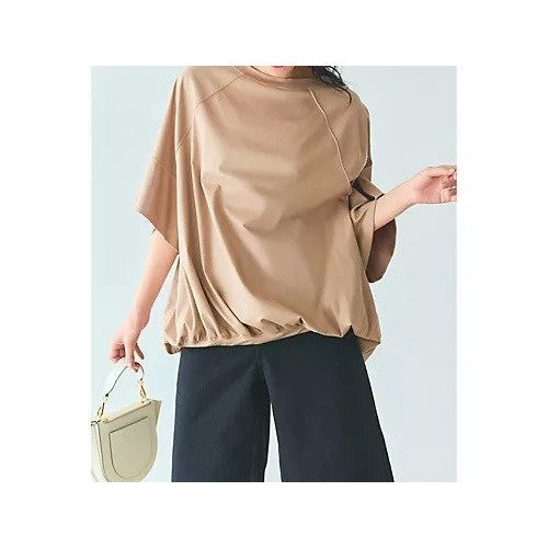 【コグ ザビッグスモーク/COGTHEBIGSMOKE】のLILLYANA PUFFY SHORT SLEEVE TOP 人気、トレンドファッション・服の通販 founy(ファニー) 　ファッション　Fashion　レディースファッション　Fashion for Women　トップス・カットソー　Cut & Sew Tops　シルケット　Silket, Silky Cotton　スリーブ　Sleeve, Long Sleeve / Short Sleeve　スーピマ　Supima, Premium Cotton　ハーフ　Half, Half-Length　フォルム　Silhouette, Form　洗える　Machine Washable　other-2|ID: prp329100004935855 ipo3291000000037040112