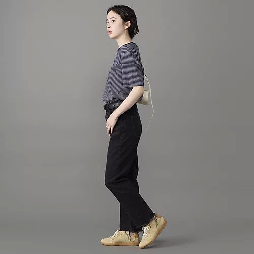 【スローン/SLOANE】の72/2コットン天竺 マイクロボーダーTシャツ 人気、トレンドファッション・服の通販 founy(ファニー) 　ファッション　Fashion　レディースファッション　Fashion for Women　トップス・カットソー　Cut & Sew Tops　シャツ・ブラウス・オフィスカジュアル　Elegant Blouses & Button-Ups　ロングTシャツ・Tシャツ　Longline T-Shirts & Tees　ギフト プレゼント　Gift / Present　バランス　Balance, Style Balance　ボーダー　Border, Stripe　洗える　Machine Washable　other-3|ID: prp329100004935856 ipo3291000000037040120