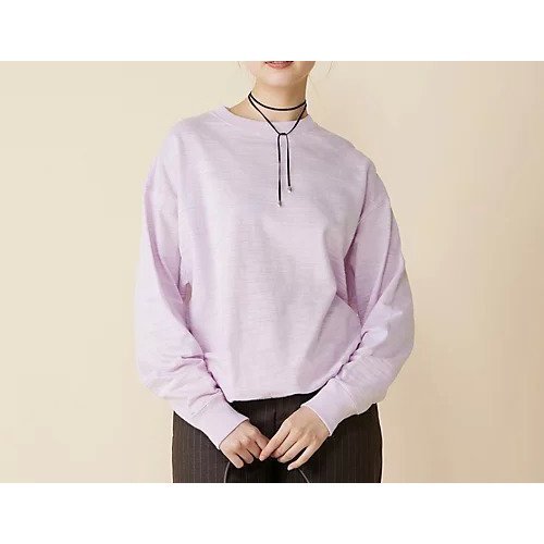 【トゥルノン/TOURNON】のSLUB SWEAT インテリア・キッズ・メンズ・レディースファッション・服の通販 founy(ファウニー) https://founy.com/ ファッション Fashion レディースファッション Fashion for Women トップス・カットソー Cut & Sew Tops レディースパーカー・カジュアルフーディー Casual Hoodies & Sweatshirts スウェット・クルーネックトップス Sweatshirts & Crewnecks / Relaxed Fit Sweat Tops スウェット / スエット Sweatshirt, Sweatwear ストレート Straight, Straight Cut タンブラー Tumbler, Travel Mug 夏 Summer 春 Spring S/S・春夏 SS, Spring/Summer, Warm Season |ID: prp329100004935857 ipo3291000000037248415