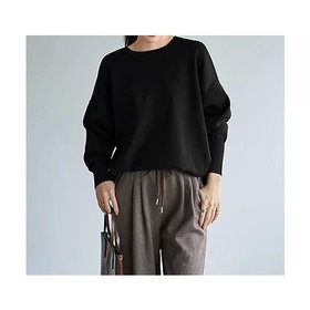 【スタイルデリ/STYLE DELI】のスムースハイゲージゆったりクルーネックニット 人気、トレンドファッション・服の通販 founy(ファニー) ファッション Fashion レディースファッション Fashion for Women トップス・カットソー Cut & Sew Tops ニット Knit Tops & Sweaters イエロー Yellow シンプル Simple, Minimal ジャケット Jacket, Outerwear スリット Slit, Slit Detail 定番 Standard, Basic Item 長袖 Long Sleeve, Full Sleeve 冬 Winter / This Winter |ID:prp329100004935858