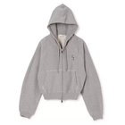 【クラネ/CLANE】のLOGO COMPACT ZIP UP HOODIE GRAY|ID: prp329100004935868 ipo3291000000037222309