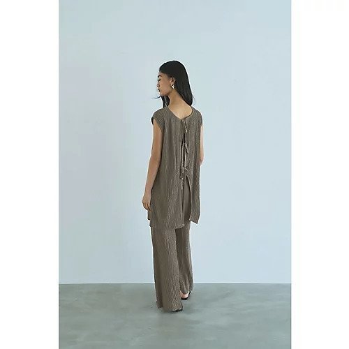 【マージュール/marjour】の2WAY SUMMER TUNIC KNIT 人気、トレンドファッション・服の通販 founy(ファニー) 　ファッション　Fashion　レディースファッション　Fashion for Women　トップス・カットソー　Cut & Sew Tops　ニット　Knit Tops & Sweaters　インナー　Innerwear　サマー　Summer, Summer Style　ストレッチ　Stretch, Stretchy Fabric　セットアップ　Set-Up, Coordinated Outfit　タンク　Tank Top, Sleeveless Top　チュニック　Tunic, Long Top　フォルム　Silhouette, Form　ポケット　Pocket, Pocket Detail　リブニット　Rib Knit, Ribbed Knit　リボン　Ribbon, Bow　リラックス　Relax, Relaxed Fit　おすすめ　Recommended / Our Picks　夏　Summer　旅行　Travel　スーツケース キャリーケース　Suitcase / Carry Case　other-2|ID: prp329100004935871 ipo3291000000037040196