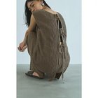 【マージュール/marjour】の2WAY SUMMER TUNIC KNIT MOCHA|ID: prp329100004935871 ipo3291000000037221534