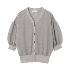 【イーバイエクラ/E by eclat】のギャザー袖ラメカーディガン シルバー1|ID: prp329100004935902 ipo3291000000037249870