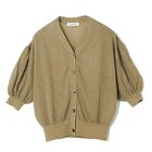 【イーバイエクラ/E by eclat】のギャザー袖ラメカーディガン ゴールド|ID: prp329100004935902 ipo3291000000037249871