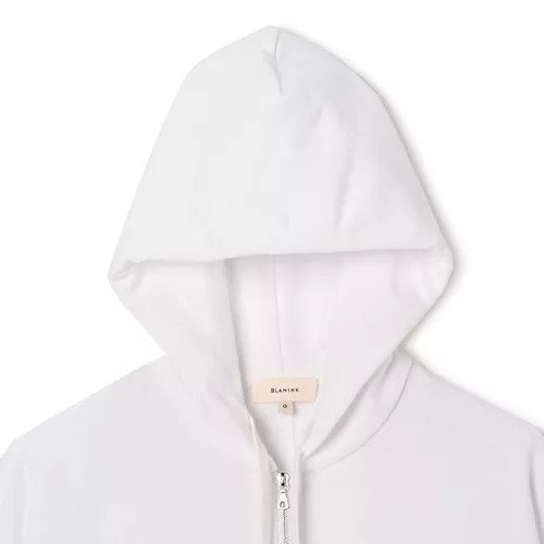 【ブラミンク/BLAMINK】のコットンジップパーカー 人気、トレンドファッション・服の通販 founy(ファニー) 　ファッション　Fashion　レディースファッション　Fashion for Women　トップス・カットソー　Cut & Sew Tops　レディースパーカー・カジュアルフーディー　Casual Hoodies & Sweatshirts　シンプル　Simple, Minimal　洗える　Machine Washable　other-3|ID: prp329100004935917 ipo3291000000037040363