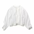 【エムセブンデイズ/M7days】の【コラボ】シボ感ブラウスジャケット 人気、トレンドファッション・服の通販 founy(ファニー) ファッション Fashion レディースファッション Fashion for Women アウター Coat / Outerwear Collection レディースジャケット・軽アウター Jackets コラボ Collaboration, Collab シアー Sheer, See-Through ジャケット Jacket, Outerwear 夏 Summer 洗える Machine Washable thumbnail ホワイト|ID: prp329100004935932 ipo3291000000037040401