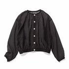 【エムセブンデイズ/M7days】の【コラボ】シボ感ブラウスジャケット ブラック|ID: prp329100004935932 ipo3291000000037252799