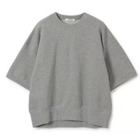 【スローン/SLOANE】の30/10コットン裏毛 半袖スウェット 大人の最旬トレンドファッション＆コーディネート founy(ファウニー) ファッション Fashion レディースファッション Fashion for Women トップス・カットソー Cut & Sew Tops レディースパーカー・カジュアルフーディー Casual Hoodies & Sweatshirts スウェット・クルーネックトップス Sweatshirts & Crewnecks / Relaxed Fit Sweat Tops ショルダー Shoulder, Shoulder Strap スウェット / スエット Sweatshirt, Sweatwear スタイリッシュ Stylish, Fashionable ドロップ Drop Shoulder, Dropped Style 半袖 Short Sleeve, Half Sleeve 吸水 Absorbent, Quick-Dry 洗える Machine Washable |ID:prp329100004935937