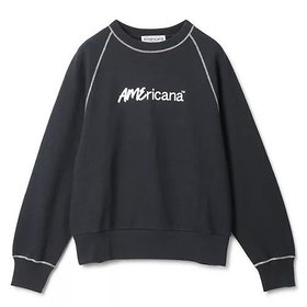 【アメリカーナ/Americana】 【HPS別注】ロゴスウェット人気、トレンドファッション・服の通販 founy(ファニー) ファッション Fashion レディースファッション Fashion for Women トップス・カットソー Cut & Sew Tops レディースパーカー・カジュアルフーディー Casual Hoodies & Sweatshirts スウェット・クルーネックトップス Sweatshirts & Crewnecks / Relaxed Fit Sweat Tops クラシック Classic, Timeless Style ショート Short, Short Length スウェット / スエット Sweatshirt, Sweatwear トレンド Trend, Trending Now バランス Balance, Style Balance ベーシック Basic, Essential 別注 Limited Edition, Custom Order |ID:prp329100004935948