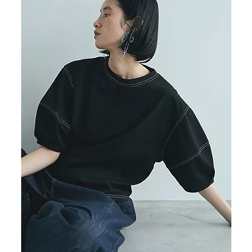 【マージュール/marjour】のSTITCH TEE 人気、トレンドファッション・服の通販 founy(ファニー) 　ファッション　Fashion　レディースファッション　Fashion for Women　シンプル　Simple, Minimal　ストレッチ　Stretch, Stretchy Fabric　パターン　Pattern, Design Print　other-2|ID: prp329100004935949 ipo3291000000037040485