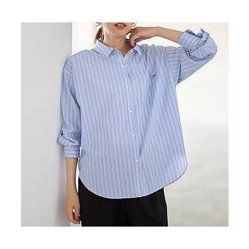 【エニー/ANY】のオーバーサイズシャツ 人気、トレンドファッション・服の通販 founy(ファニー) 　ファッション　Fashion　レディースファッション　Fashion for Women　トップス・カットソー　Cut & Sew Tops　シャツ・ブラウス・オフィスカジュアル　Elegant Blouses & Button-Ups　インナー　Innerwear　抗菌　Antibacterial, Bacteria-Resistant　ストライプ　Stripe, Striped Pattern　スラックス　Slacks, Dress Pants　タンク　Tank Top, Sleeveless Top　デニム　Denim, Jeans Material　定番　Standard, Basic Item　ベスト　Vest, Waistcoat　羽織　Haori, Light Jacket　A/W・秋冬　Autumn/Winter　other-2|ID: prp329100004935951 ipo3291000000037040498