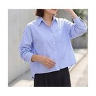 【スタイルデリ/STYLE DELI】のサラサラ短めストライプ柄シャツ ライラックブルー|ID: prp329100004935956 ipo3291000000037244304