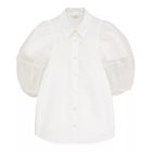 【クラネ/CLANE】のTULLE LAYERED SLEEVE SHIRTS WHITE|ID: prp329100004935961 ipo3291000000037244419