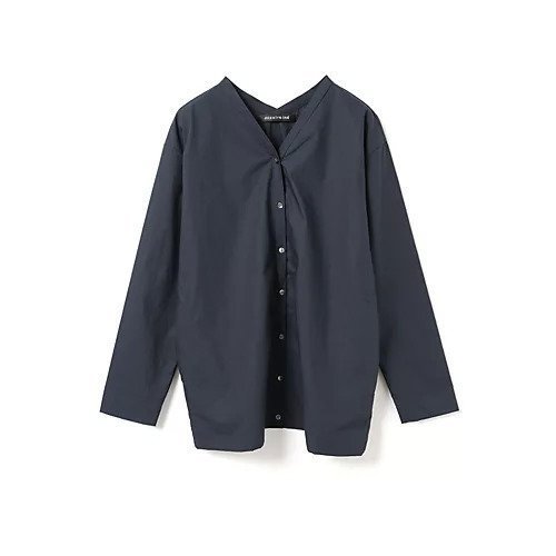 【ミズイロ インド/mizuiro ind】のシャツカーディガン インテリア・キッズ・メンズ・レディースファッション・服の通販 founy(ファニー) 　ファッション　Fashion　レディースファッション　Fashion for Women　トップス・カットソー　Cut & Sew Tops　カーディガン・羽織り　Layered Style Cardigans　シャツ・ブラウス・オフィスカジュアル　Elegant Blouses & Button-Ups　カーディガン　Cardigan, Knitwear　フロント　Front, Front Design　ミリタリー　Military, Army Style　ワーク　Workwear, Utility Style　ネイビー|ID: prp329100004935965 ipo3291000000037040586
