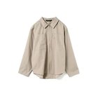【ミズイロ インド/mizuiro ind】のジップシャツ ベージュ|ID: prp329100004935967 ipo3291000000037225653