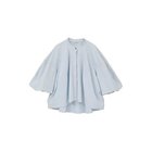 【クラネ/CLANE】のVOLUME SELEEVE STAND NECK SHIRTS SAX|ID: prp329100004935970 ipo3291000000037243186