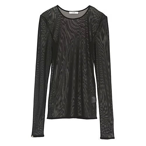 【クラネ/CLANE】のSHEER TULLE TOPS インテリア・キッズ・メンズ・レディースファッション・服の通販 founy(ファウニー) https://founy.com/ ファッション Fashion レディースファッション Fashion for Women トップス・カットソー Cut & Sew Tops インナー Innerwear ストレッチ Stretch, Stretchy Fabric チャーム Charm, Pendant パイピング Piping, Trim Design ロング Long, Long-Length エレガント 上品 Elegant |ID: prp329100004935971 ipo3291000000037243196