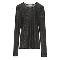【クラネ/CLANE】のSHEER TULLE TOPS 大人の最旬トレンドファッション＆コーディネート founy(ファウニー) ファッション Fashion レディースファッション Fashion for Women トップス・カットソー Cut & Sew Tops インナー Innerwear ストレッチ Stretch, Stretchy Fabric チャーム Charm, Pendant パイピング Piping, Trim Design ロング Long, Long-Length エレガント 上品 Elegant |ID:prp329100004935971