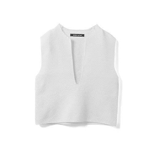 【ミズイロ インド/mizuiro ind】のディープVネックベスト 人気、トレンドファッション・服の通販 founy(ファニー) 　ファッション　Fashion　レディースファッション　Fashion for Women　アウター　Coat / Outerwear Collection　トップス・カットソー　Cut & Sew Tops　ベスト&ジレ / 重ね着スタイル　Vests & Gilets　Vネックトップス　V-Neck Tops / V-Cut Neckline Shirts　コンパクト　Compact, Small Size　シアー　Sheer, See-Through　ストレッチ　Stretch, Stretchy Fabric　ノースリーブ　Sleeveless, No-Sleeve　ベスト　Vest, Waistcoat　other-2|ID: prp329100004935973 ipo3291000000037040629