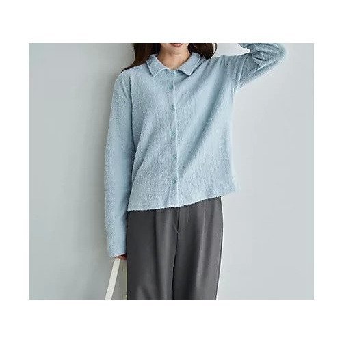 【スタイルデリ/STYLE DELI】のシャギーニュアンスカットソーシャツ インテリア・キッズ・メンズ・レディースファッション・服の通販 founy(ファウニー) https://founy.com/ ファッション Fashion レディースファッション Fashion for Women トップス・カットソー Cut & Sew Tops シャツ・ブラウス・オフィスカジュアル Elegant Blouses & Button-Ups カットソー・ベーシックTシャツ Cut-and-Sewn Tops / Stretch Tees & Basics インナー Innerwear エアリー Airy Texture 春 Spring カットソー Cut and Sewn Top カーディガン Cardigan, Knitwear ストレート Straight, Straight Cut スリット Slit, Slit Detail 長袖 Long Sleeve, Full Sleeve パステル Pastel, Soft Color パール Pearl, Pearl Accent ポケット Pocket, Pocket Detail 無地 Plain, Solid Color 冬 Winter / This Winter |ID: prp329100004935974 ipo3291000000037241673