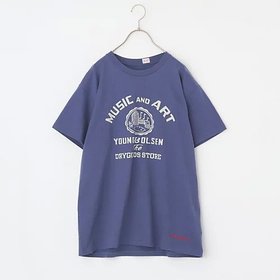 【ヤングアンドオルセン/YOUNG & OLSEN The DRYGOODS STORE】の【LEEマルシェ20th別注】【洗える】AMERICAN PRINTED TEE 人気、トレンドファッション・服の通販 founy(ファニー) ファッション Fashion レディースファッション Fashion for Women スペシャル Special, Limited Edition プリント Print, Printed Pattern ワーク Workwear, Utility Style ヴィンテージ Vintage Style 別注 Limited Edition, Custom Order 定番 Standard, Basic Item 洗える Machine Washable |ID:prp329100004935979