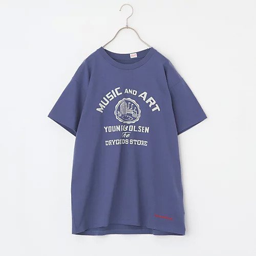 【ヤングアンドオルセン/YOUNG & OLSEN The DRYGOODS STORE】の【LEEマルシェ20th別注】【洗える】AMERICAN PRINTED TEE インテリア・キッズ・メンズ・レディースファッション・服の通販 founy(ファニー) 　ファッション　Fashion　レディースファッション　Fashion for Women　スペシャル　Special, Limited Edition　プリント　Print, Printed Pattern　ワーク　Workwear, Utility Style　ヴィンテージ　Vintage Style　別注　Limited Edition, Custom Order　定番　Standard, Basic Item　洗える　Machine Washable　VTBL*MUSICLMC|ID: prp329100004935979 ipo3291000000037040655