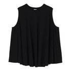 【オーシバル/ORCIVAL】のSLEEVELESS BLOUSE 人気、トレンドファッション・服の通販 founy(ファニー) ファッション Fashion レディースファッション Fashion for Women トップス・カットソー Cut & Sew Tops ドレープ Drape, Draping Fabric ノースリーブ Sleeveless, No-Sleeve 夏 Summer 洗える Machine Washable thumbnail BLACK|ID: prp329100004935985 ipo3291000000037040687