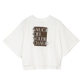 【スアデオ/suadeo】 【suadeo別注】La HutteワイドTシャツ大人の最旬トレンドファッション＆コーディネート founy(ファウニー) ファッション Fashion レディースファッション Fashion for Women トップス・カットソー Cut & Sew Tops シャツ・ブラウス・オフィスカジュアル Elegant Blouses & Button-Ups ロングTシャツ・Tシャツ Longline T-Shirts & Tees 洗える Machine Washable グラフィック Graphic, Graphic Design サマー Summer, Summer Style シルケット Silket, Silky Cotton 定番 Standard, Basic Item なめらか Smooth, Silky Texture フランス France, French フレンチ French, French Style 別注 Limited Edition, Custom Order リラックス Relax, Relaxed Fit ワイド Wide, Wide Fit 夏 Summer |ID:prp329100004935987