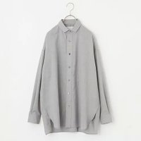 【ティッカ/TICCA】の【五明祐子さんコラボ】【洗える】TWスクエアビッグシャツUNI 大人の最旬トレンドファッション＆コーディネート founy(ファウニー) ファッション Fashion レディースファッション Fashion for Women トップス・カットソー Cut & Sew Tops シャツ・ブラウス・オフィスカジュアル Elegant Blouses & Button-Ups コラボ Collaboration, Collab コンパクト Compact, Small Size バランス Balance, Style Balance エレガント 上品 Elegant 別注 Limited Edition, Custom Order 洗える Machine Washable |ID:prp329100004935988