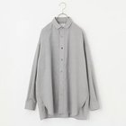 【ティッカ/TICCA】の【五明祐子さんコラボ】【洗える】TWスクエアビッグシャツUNI LIGHT GREY|ID: prp329100004935988 ipo3291000000037253515