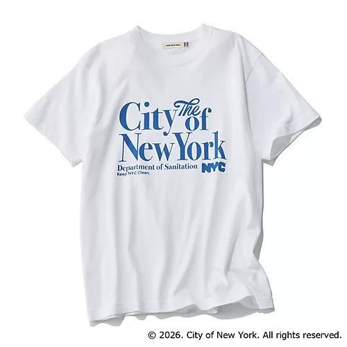 【グッドロックスピード/GOOD ROCK SPEED】のNYC Tshirts インテリア・キッズ・メンズ・レディースファッション・服の通販 founy(ファニー) 　ファッション　Fashion　レディースファッション　Fashion for Women　トップス・カットソー　Cut & Sew Tops　シャツ・ブラウス・オフィスカジュアル　Elegant Blouses & Button-Ups　ロングTシャツ・Tシャツ　Longline T-Shirts & Tees　グラフィック　Graphic, Graphic Design　コラボ　Collaboration, Collab　ニューヨーク　New York, NYC Style　リラックス　Relax, Relaxed Fit　洗える　Machine Washable　ホワイト|ID: prp329100004938353 ipo3291000000037056670