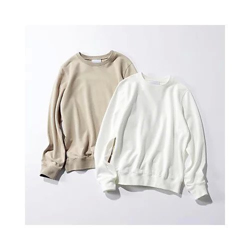 【スローン/SLOANE】のスビンギザコットン クルーネックスウェット 人気、トレンドファッション・服の通販 founy(ファニー) 　ファッション　Fashion　レディースファッション　Fashion for Women　トップス・カットソー　Cut & Sew Tops　レディースパーカー・カジュアルフーディー　Casual Hoodies & Sweatshirts　スウェット・クルーネックトップス　Sweatshirts & Crewnecks / Relaxed Fit Sweat Tops　おすすめ　Recommended / Our Picks　インナー　Innerwear　コンパクト　Compact, Small Size　シンプル　Simple, Minimal　春　Spring　other-2|ID: prp329100004938361 ipo3291000000037056708
