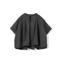 【ミズイロ インド/mizuiro ind】のバルーンノーカラーシャツ 人気、トレンドファッション・服の通販 founy(ファニー) ファッション Fashion レディースファッション Fashion for Women トップス・カットソー Cut & Sew Tops シャツ・ブラウス・オフィスカジュアル Elegant Blouses & Button-Ups スリット Slit, Slit Detail バランス Balance, Style Balance バルーン Balloon, Balloon Silhouette フロント Front, Front Design ボトム Bottoms, Lower Wear |ID:prp329100004938363