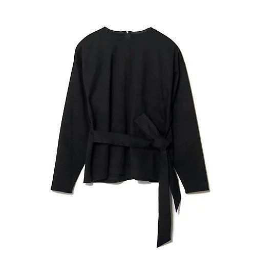 【イーバイエクラ/E by eclat】のウエストリボンリラクシートップス インテリア・キッズ・メンズ・レディースファッション・服の通販 founy(ファニー) https://founy.com/ ファッション Fashion レディースファッション Fashion for Women トップス・カットソー Cut & Sew Tops カットソー Cut and Sewn Top フロント Front, Front Design ボトム Bottoms, Lower Wear リボン Ribbon, Bow エレガント 上品 Elegant 洗える Machine Washable |ID: prp329100004938788 ipo3291000000037060135