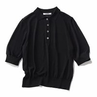 【スローン/SLOANE】の【Marisol別注】接触冷感シアー半袖ポロ 人気、トレンドファッション・服の通販 founy(ファニー) ファッション Fashion レディースファッション Fashion for Women トップス・カットソー Cut & Sew Tops シアー Sheer, See-Through エレガント 上品 Elegant 別注 Limited Edition, Custom Order 半袖 Short Sleeve, Half Sleeve 夏 Summer 洗える Machine Washable |ID:prp329100004938800