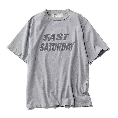 【レミレリーフ/REMI RELIEF】のSP加工 New Fit-T(FAST SATURDAY) インテリア・キッズ・メンズ・レディースファッション・服の通販 founy(ファニー) 　ファッション　Fashion　レディースファッション　Fashion for Women　ヴィンテージ　Vintage Style　洗える　Machine Washable　グレー|ID: prp329100004938801 ipo3291000000037060201