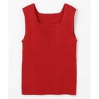 【エニー/ANY】のニットタンク レッド|ID: prp329100004941688 ipo3291000000037088689
