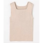 【エニー/ANY】のニットタンク サンドベージュ|ID: prp329100004941688 ipo3291000000037088691