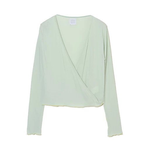 【エクラ/eclat】の【別注】2WAYスーパーファインリブカーディガン インテリア・キッズ・メンズ・レディースファッション・服の通販 founy(ファニー) 　ファッション　Fashion　レディースファッション　Fashion for Women　トップス・カットソー　Cut & Sew Tops　カーディガン・羽織り　Layered Style Cardigans　なめらか　Smooth, Silky Texture　イエロー　Yellow　カーディガン　Cardigan, Knitwear　タンク　Tank Top, Sleeveless Top　トリミング　Trimming, Decorative Edge　ドレープ　Drape, Draping Fabric　エレガント 上品　Elegant　別注　Limited Edition, Custom Order　洗える　Machine Washable　ライム|ID: prp329100004941692 ipo3291000000037088723