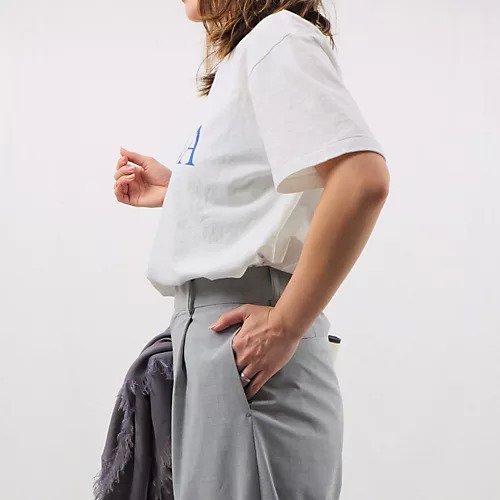 【アメリカーナ/Americana】のラフィー丸胴 ロゴプリントT 人気、トレンドファッション・服の通販 founy(ファニー) 　ファッション　Fashion　レディースファッション　Fashion for Women　クラシック　Classic, Timeless Style　コンパクト　Compact, Small Size　プリント　Print, Printed Pattern　モダン　Modern, Contemporary　ワイド　Wide, Wide Fit　洗える　Machine Washable　other-3|ID: prp329100004941693 ipo3291000000037088729