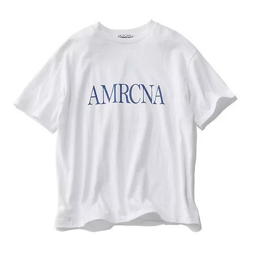 【アメリカーナ/Americana】のラフィー丸胴 ロゴプリントT インテリア・キッズ・メンズ・レディースファッション・服の通販 founy(ファウニー) https://founy.com/ ファッション Fashion レディースファッション Fashion for Women クラシック Classic, Timeless Style コンパクト Compact, Small Size プリント Print, Printed Pattern モダン Modern, Contemporary ワイド Wide, Wide Fit 洗える Machine Washable |ID: prp329100004941693 ipo3291000000037248668