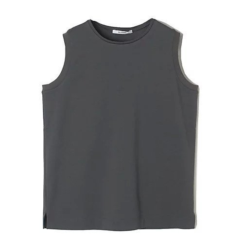 【エクラ/eclat】の【坪田あさみさん別注】ソフトタッチノースリーブ インテリア・キッズ・メンズ・レディースファッション・服の通販 founy(ファニー) 　ファッション　Fashion　レディースファッション　Fashion for Women　トップス・カットソー　Cut & Sew Tops　キャミソール&ノースリーブ　Camisoles & Sleeveless Tops　カッティング　Cutting Detail　ノースリーブ　Sleeveless, No-Sleeve　別注　Limited Edition, Custom Order　洗える　Machine Washable　チャコールグレー|ID: prp329100004941697 ipo3291000000037088759