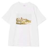 【スアデオ/suadeo】のDogプリントTシャツ 大人の最旬トレンドファッション＆コーディネート founy(ファウニー) ファッション Fashion レディースファッション Fashion for Women トップス・カットソー Cut & Sew Tops シャツ・ブラウス・オフィスカジュアル Elegant Blouses & Button-Ups ロングTシャツ・Tシャツ Longline T-Shirts & Tees イラスト Illustration 洗える Machine Washable クラシカル Classical, Vintage-Inspired コイン Coin, Coin Design プリント Print, Printed Pattern リゾート Resort, Vacation Style ワーク Workwear, Utility Style お家時間・ステイホーム Stay Home / At Home 犬 Dog 夏 Summer 旅行 Travel |ID:prp329100004941699