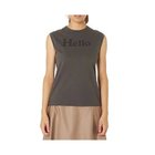 【マディソンブルー/MADISONBLUE】のHELLO NOSLEEVE TEE GRAY|ID: prp329100004942715 ipo3291000000037253653