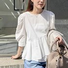 【ノーリーズ/NOLLEY'S】のウォッシャブルサラドラトリコットペプラムブラウス 人気、トレンドファッション・服の通販 founy(ファニー) ファッション Fashion レディースファッション Fashion for Women トップス・カットソー Cut & Sew Tops シャツ・ブラウス・オフィスカジュアル Elegant Blouses & Button-Ups 2026年 2026 ギャザー Gathered, Ruffled シンプル Simple, Minimal スポーティ Sporty, Casual Athletic タイトスカート Pencil Skirt, Tight Skirt デニム Denim, Jeans Material ペプラム Peplum, Flared Hem 吸水 Absorbent, Quick-Dry 楽ちん Easy Fit, Comfortable thumbnail ホワイト|ID: prp329100004942722 ipo3291000000037097371