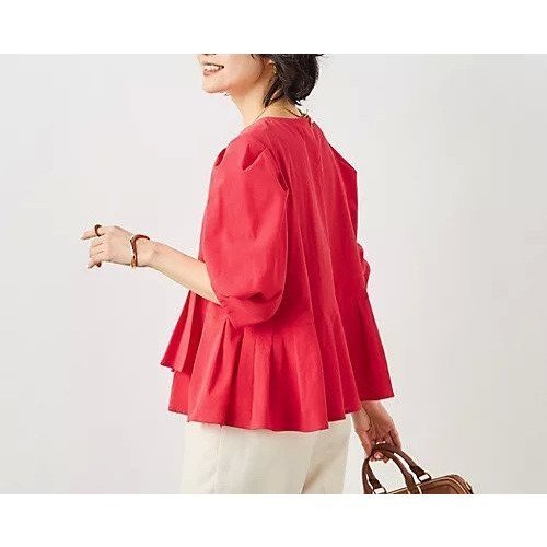 【ノーリーズ/NOLLEY'S】のウォッシャブルサラドラトリコットペプラムブラウス インテリア・キッズ・メンズ・レディースファッション・服の通販 founy(ファウニー) https://founy.com/ ファッション Fashion レディースファッション Fashion for Women トップス・カットソー Cut & Sew Tops シャツ・ブラウス・オフィスカジュアル Elegant Blouses & Button-Ups 2026年 2026 2026春夏・S/S Spring/Summer 2026 SS26 ギャザー Gathered, Ruffled シンプル Simple, Minimal スポーティ Sporty, Casual Athletic タイトスカート Pencil Skirt, Tight Skirt デニム Denim, Jeans Material ペプラム Peplum, Flared Hem 吸水 Absorbent, Quick-Dry 楽ちん Easy Fit, Comfortable |ID: prp329100004942722 ipo3291000000037249353