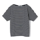 【エクラ/eclat】の【別注】大人ボーダーTシャツ ダークネイビー×ホワイト|ID: prp329100004942723 ipo3291000000037258559