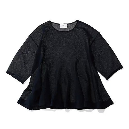 【プルミエ アロンディスモン/1er Arrondissement】の【Marisol別注】シアーペプラムニット インテリア・キッズ・メンズ・レディースファッション・服の通販 founy(ファニー) https://founy.com/ ファッション Fashion レディースファッション Fashion for Women トップス・カットソー Cut & Sew Tops ニット Knit Tops & Sweaters シアー Sheer, See-Through フレア Flare, Flared ペプラム Peplum, Flared Hem エレガント 上品 Elegant 別注 Limited Edition, Custom Order 夏 Summer 洗える Machine Washable |ID: prp329100004942724 ipo3291000000037097386