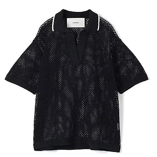 【アダワス/ADAWAS】の【洗える】MESH SKIPPER インテリア・キッズ・メンズ・レディースファッション・服の通販 founy(ファウニー) https://founy.com/ ファッション Fashion レディースファッション Fashion for Women コラボ Collaboration, Collab スキッパー Skipper, Open Collar トレンド Trend, Trending Now リネン Linen, Linen Fabric 洗える Machine Washable |ID: prp329100004942728 ipo3291000000037241078